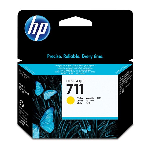 HP 711 (CZ132A) Ink Cartridge 29ml - Yellow